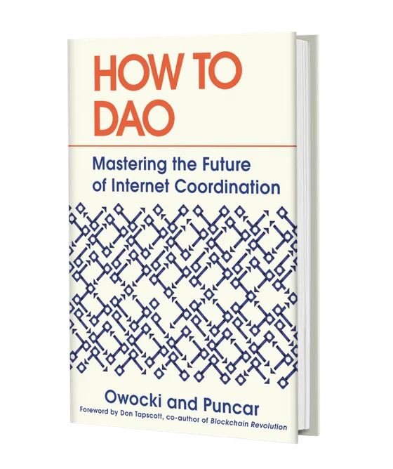 Cover of the book How to DAO by Kevin Owocki and Puncar